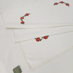 رومیزی گل گلی